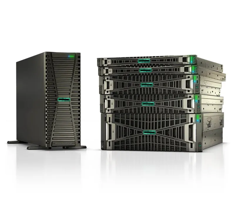 Serveurs HPE ProLiant tour et rack intégrés par shi